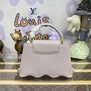 Louis Vuitton LV Capucines Small Handbag M22122 Purple Size 27 x 18 x 9 cm - 4
