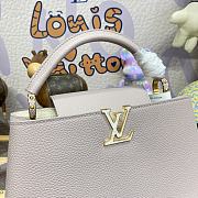 Louis Vuitton LV Capucines Medium Handbag M22122 Purple Size 31 x 21 x 11 cm - 2