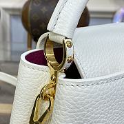 Louis Vuitton LV Capucines Mini Handbag M22121 White Size 21 x 14 x 8 cm - 2