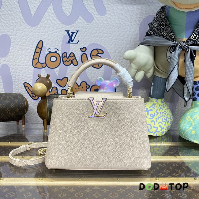 Louis Vuitton LV Capucines Small Handbag M23082 Size 27 x 18 x 9 cm - 1