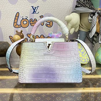 Louis Vuitton LV Capucines Small Handbag M48865 01 Size 27 x 18 x 9 cm