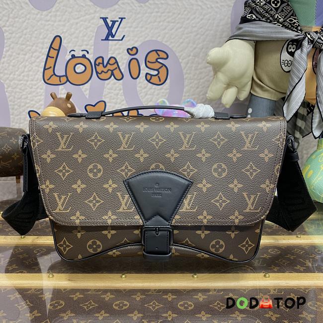 Louis Vuitton LV Montsouris Messenger Bag M46685 Brown Size 34 x 19 x 11 cm - 1