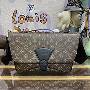 Louis Vuitton LV Montsouris Messenger Bag M46685 Brown Size 34 x 19 x 11 cm - 1