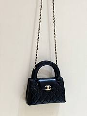 Chanel Kelly Mini Black Bag Size 13 x 19 x 7 cm - 6