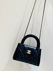 Chanel Kelly Mini Black Bag Size 13 x 19 x 7 cm - 2