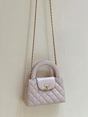 Chanel Kelly Mini Pink Bag Size 13 x 19 x 7 cm - 6