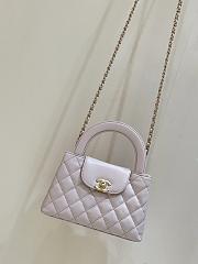 Chanel Kelly Mini Pink Bag Size 13 x 19 x 7 cm - 2