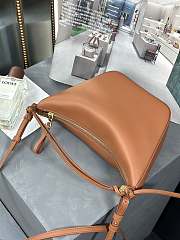 Loewe Hammock Hobo Mini Leather Bag Brown Size 28 x 17 x 9.5 cm - 5