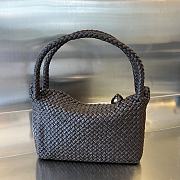 Bottega Veneta Tosca Intrecciato Leather Shoulder Bag Brown Size 27 x 18 x 8 cm - 5