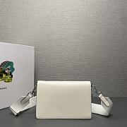 Prada Mini Branded Envelope Bag White Size 20 x 12 x 4 cm - 3