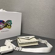 Prada Mini Branded Envelope Bag White Size 20 x 12 x 4 cm - 2