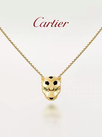 Cartier Leopard Necklace Silver/Gold