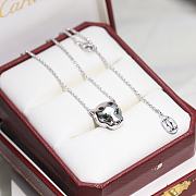 Cartier Leopard Necklace Silver/Gold - 4