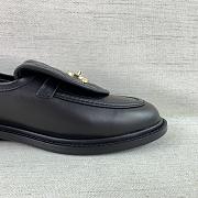Chanel Black Leather Loafers - 6