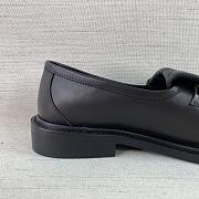 Chanel Black Leather Loafers - 5