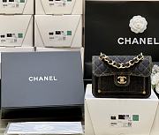 Chanel Flap Blue Denim Bag Size 19 x 13 x 5 cm - 5