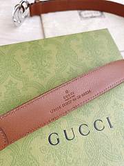 Gucci Belt 3.0 cm Gold/Silver - 2