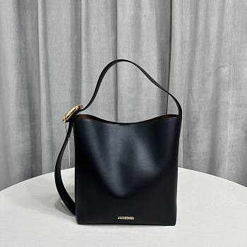 Jacquemus Black ‘Le Regalo’ Bag Size 30 x 33 x 14 cm