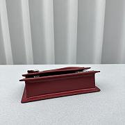 Jacquemus Le Chiquito Long Red Bag Size 21 x 10 x 6 cm - 4