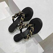 Bottega Veneta Dot Black/White/Brown Sandals - 6
