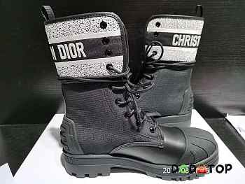 Dior Major Ankle Boots Black & Brown