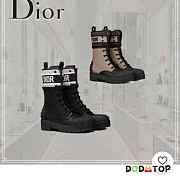 Dior Major Ankle Boots Black & Brown - 2