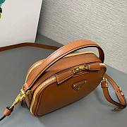 Prada Odette Leather Brown Bag Size 13 x 18.5 x 6.5 cm - 5