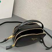 Prada Odette Leather Black Bag Size 13 x 18.5 x 6.5 cm - 5