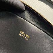 Prada Odette Leather Black Bag Size 13 x 18.5 x 6.5 cm - 3