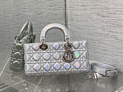 Dior Lady D-Joy Bag Silver Size 26 x 6 x 14 cm - 1