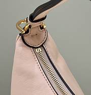 Fendi Fendigraphy Leather Bag Pink Powder Size 29 x 24.5 x 10 cm - 4