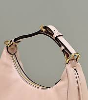 Fendi Fendigraphy Leather Bag Pink Powder Size 29 x 24.5 x 10 cm - 2