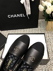 Chanel Moccasins Sandals Black - 3