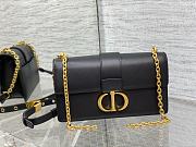 Dior 30 Montaigne Bag Black Size 21 x 6 x 12 cm - 1