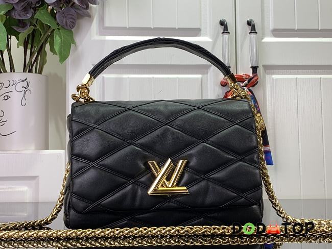 Louis Vuitton LV GO-14 MM Malletage M22891 Black Size 23 x 16 x 10 cm - 1