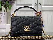 Louis Vuitton LV GO-14 MM Malletage M22891 Black Size 23 x 16 x 10 cm - 1
