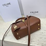 Celine Small 16 Bag in Natural Calfskin Brown Size 23 x 19 x 10.5 cm - 4