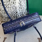 Goyard Saint Martin Blue Bag Size 34.5 × 16 × 9.5 cm - 5