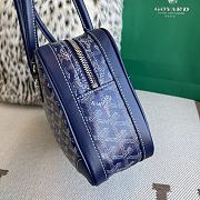 Goyard Saint Martin Blue Bag Size 34.5 × 16 × 9.5 cm - 4