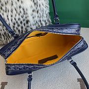 Goyard Saint Martin Blue Bag Size 34.5 × 16 × 9.5 cm - 2