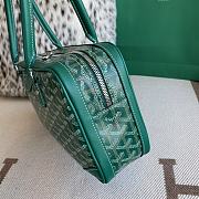 Goyard Saint Martin Green Bag Size 34.5 × 16 × 9.5 cm - 5