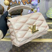 Louis Vuitton LV GO-14 MM Malletage M23568 Apricot Size 23 x 16 x 10 cm - 2