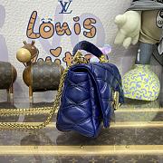 Louis Vuitton LV GO-14 MM Malletage M23682 Dark Blue Size 23 x 16 x 10 cm - 4