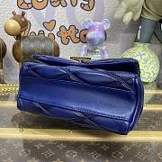 Louis Vuitton LV GO-14 MM Malletage M23682 Dark Blue Size 23 x 16 x 10 cm - 3