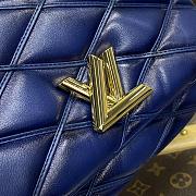 Louis Vuitton LV GO-14 MM Malletage M23682 Dark Blue Size 23 x 16 x 10 cm - 2