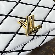 Louis Vuitton LV GO-14 MM Malletage M22890 White Size 23 x 16 x 10 cm - 3