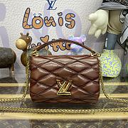 Louis Vuitton LV GO-14 MM Malletage M23601 Caramel Size 23 x 16 x 10 cm - 1