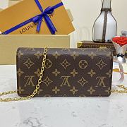 Louis Vuitton LV M82509 Wallet On Chain Lily Size 20.5 x 10 x 3.5 cm - 5