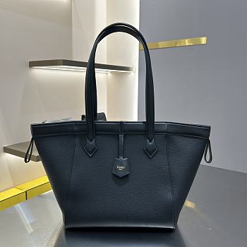 Fendi Origami Large Leather Black Bag Size 27 x 15 x 27 cm