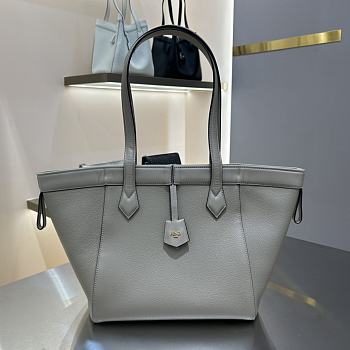 Fendi Origami Large Leather Grey Bag Size 27 x 15 x 27 cm